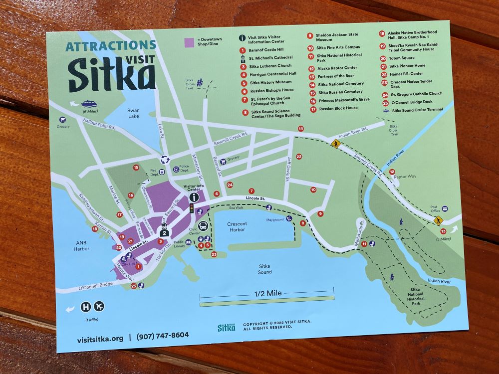 Map of Sitka