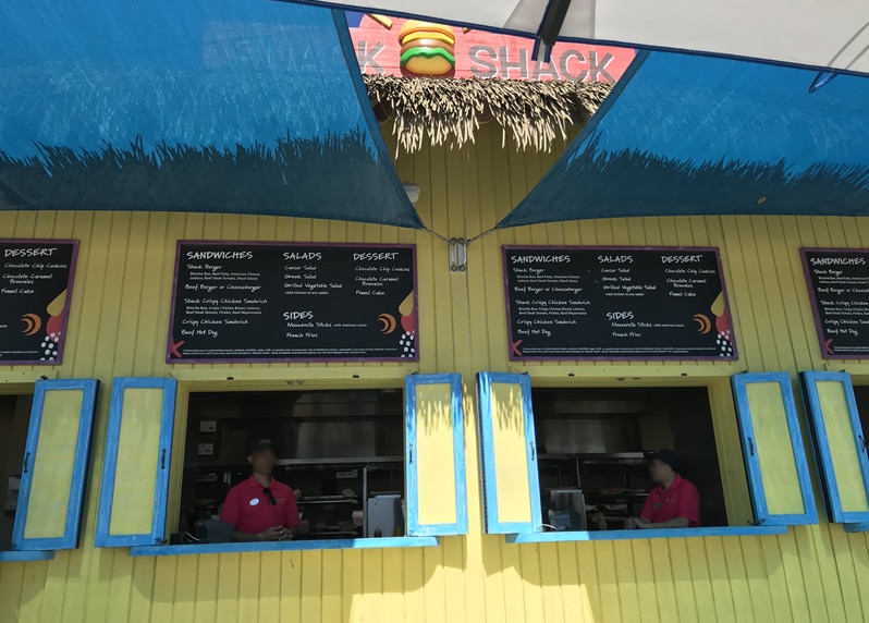 Snack Shack on CocoCay