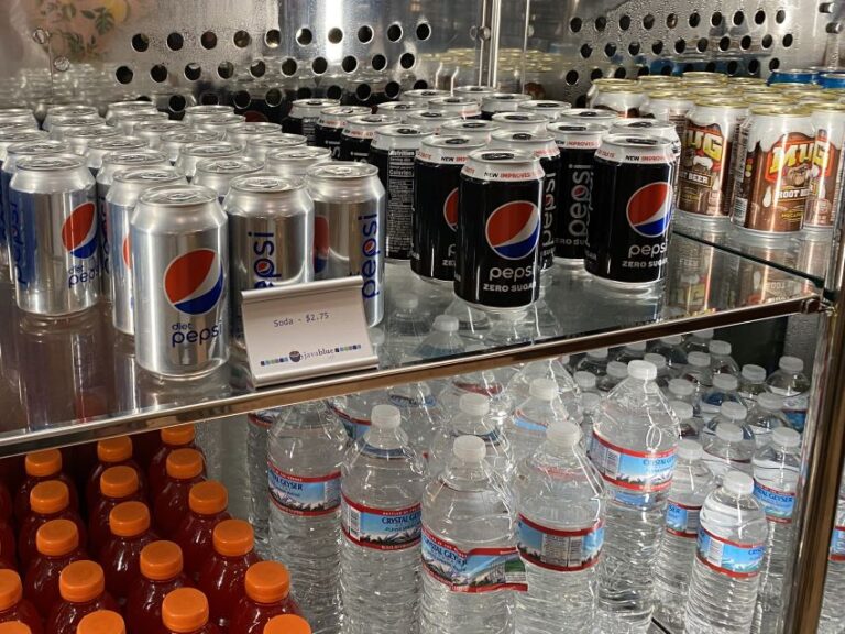 Bringing Water or Soda on a Cruise Ship (Carnival, Royal Caribbean