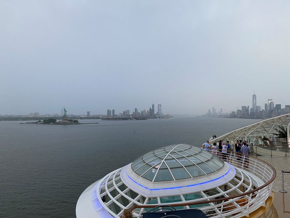 Statue of Liberty from a cruise ship