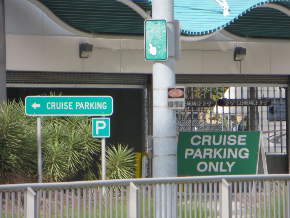 Port of Tampa cruise parking