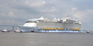 The World’s Second-Largest Cruise Ship Officially Joins Royal Caribbean’s Fleet Utopia of the Seas in France