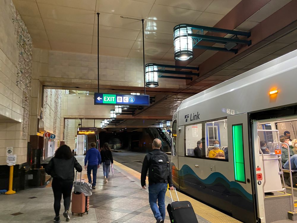 Westlake station in Seattle